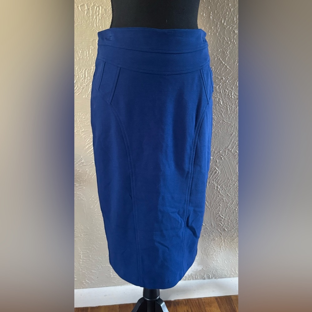 💙Eva Franco for Anthropologie Pencil Skirt 💙 Size 4 ~Royal Blue
